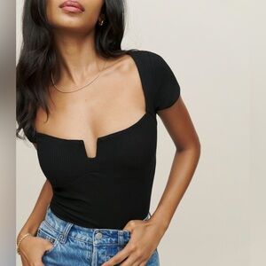 Reformation Emely Knit Top